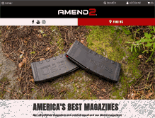 Tablet Screenshot of amend2mags.com